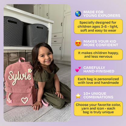 PO's - Personalized Knitted Backpack