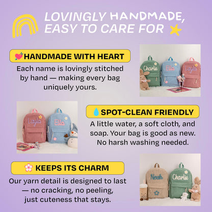 PO's - Personalized Knitted Backpack